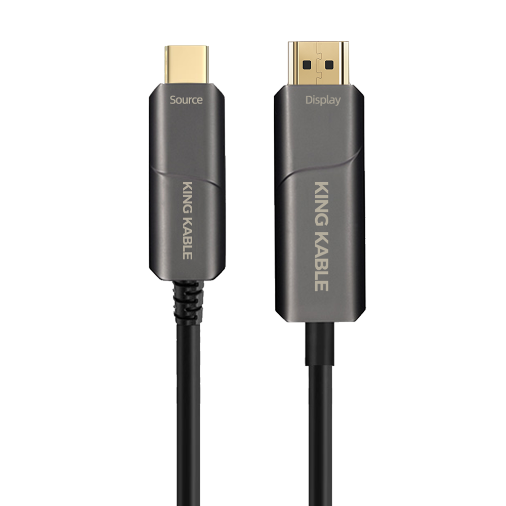 光纤USB TypeC转HDMI2.0版投屏视频线 TS004